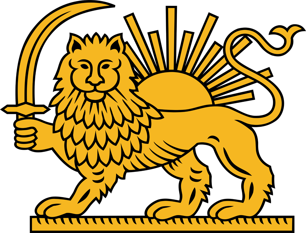 The Lion and Sun, emblem of The Conservative Iranian